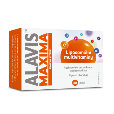 ALAVIS™ MAXIMA Lipozomálny multivitamín 30 cps