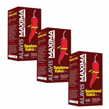 ALAVIS™ MAXIMA Spaľovač tukov 3 x 40 cps